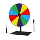 thumbnail image 3 of Rueda de premio giratoria de escritorio colorida, intercambiable, para armar mismo, con base de soporte, para juegos de fiesta, ruleta portátil Base cuadrada de 10 vigas, 3 of 5