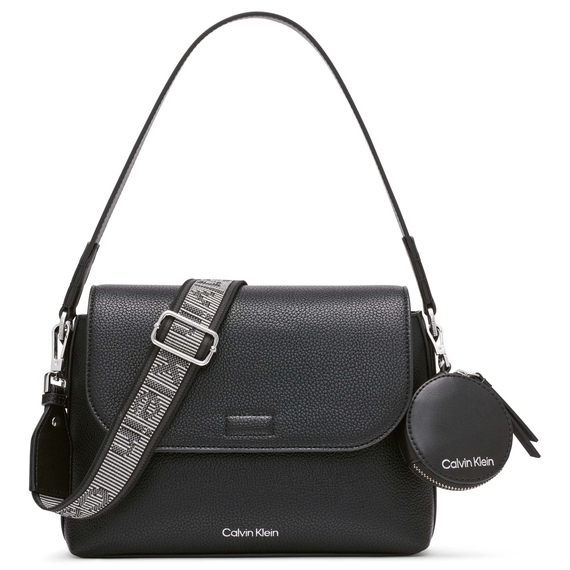 Bolso Calvin Klein Millie 2 En 1 Con Solapa Para Hombro Y Cruzado