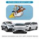 thumbnail image 4 of Tennessee Tuxedo y Sus Historias Sombrilla Solar para Auto - Protector de Parabrisas Plegable | Cortina Solar Delantero | Bloqueo UV y Aislamiento de Calor 133x73cm, 4 of 6
