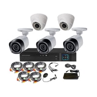 Vipa - Kit 5 Cámaras De Seguridad Mixto Hd 1Mp - M50L