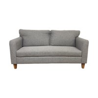 Induhome - Sofa Anita 2 Cuerpos Chenille Gris