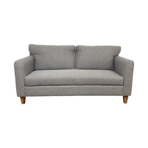Induhome - Sofa Anita 2 Cuerpos Chenille Gris