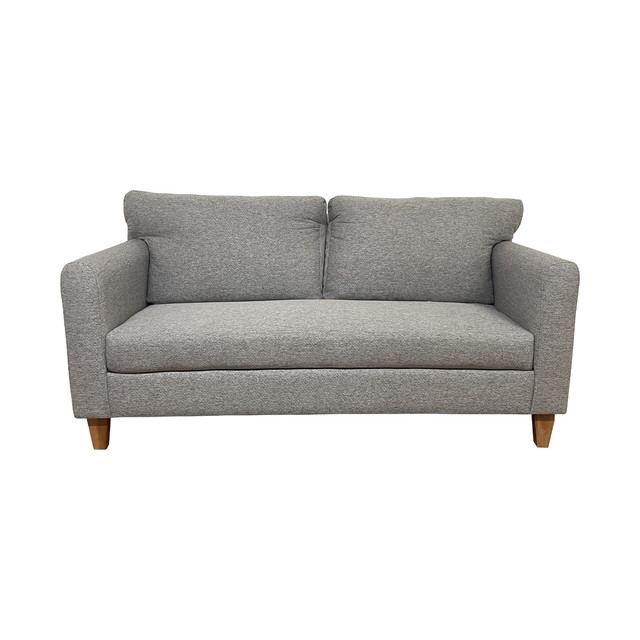 Induhome - Sofa Anita 2 Cuerpos Chenille Gris