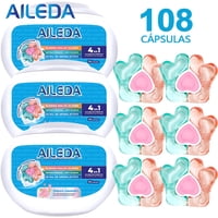 Detergente En Cápsulas Aileda 3 Caja（Sakura） En Total 108 Cáps