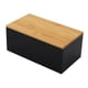 thumbnail image 2 of Organizador De Escritorio, Caja De Almacenamiento De Cosméticos Portátil Duradera Para Tocador, Escritorio, Cubierta Plana Negra, 2 of 5