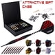 thumbnail image 2 of Dardos de Punta Blanda Turnart 18 g, 9 uds con Estuche Dorado, 2 of 8