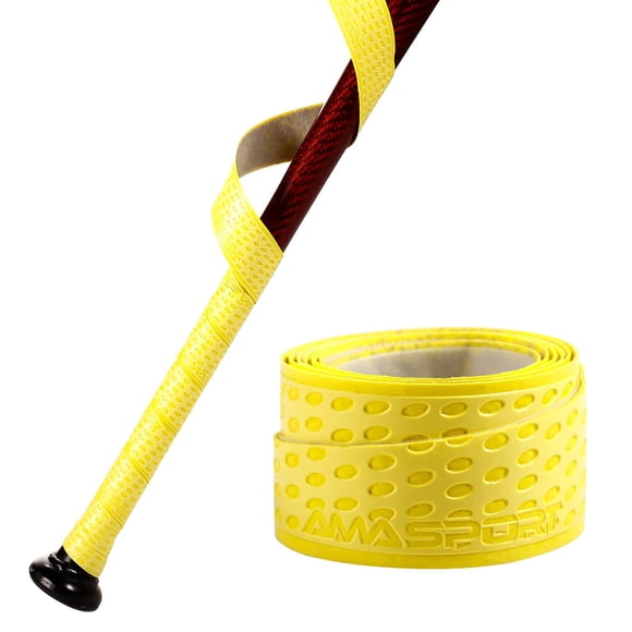 Cinta para Empuñadura de Bate de Béisbol INSUM 1.1mm Amarilla