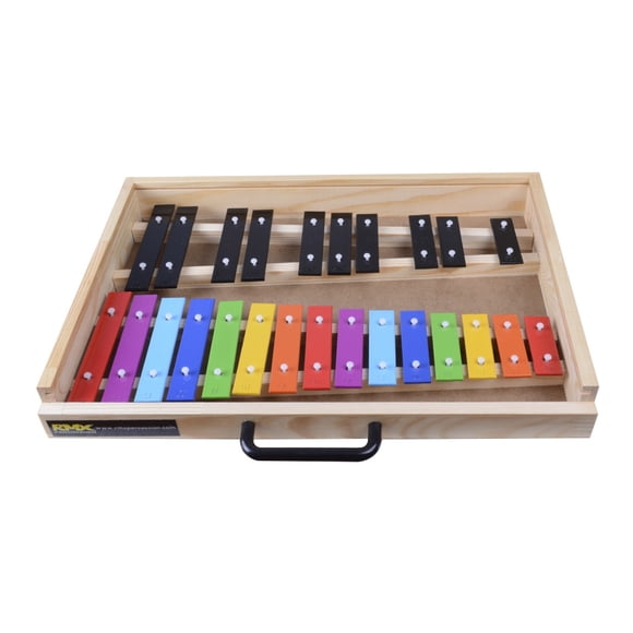Metalofono 25 Notas Color Caja Madera