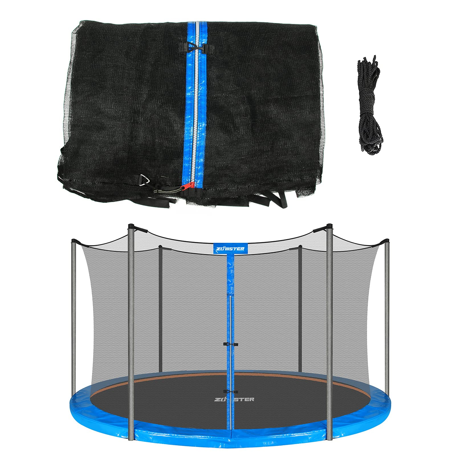Red De Seguridad Zoomster Para Trampolín 15 Pies 6 Postes