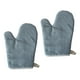 thumbnail image 2 of 1 Par De Utensilios De Cocina Fáciles De Usar, Guantes De Cocina Para Hornear, Acampar, Asar A La Parrilla, Azul, 2 of 5