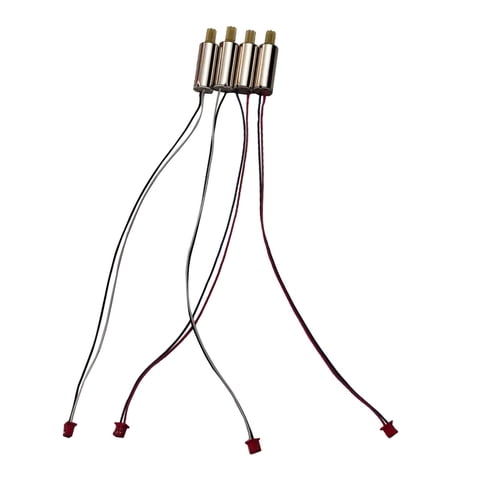 Magideal - 4X Componentes Del Motor Del Drone Rc, Motor Para E88Pro, E88, Accesorios, Piezas De Repuesto, Repuestos De Quadrotor Rc Diy, Accesorios Para Drones