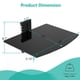 thumbnail image 5 of Estante flotante para centro de entretenimiento WALI CS201B, color negro, 5 of 8