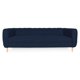 thumbnail image 1 of Sofá Lynette 3 Cuerpos Chenille Tipo Lino Azul, 1 of 4