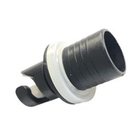 Magideal - Conector De Bomba De Aire Para Bote Inflable, Adaptador De Válvula De Manguera, Deportes Acuáticos Duraderos Para Kayak, Bote De Remo, Accesorio De