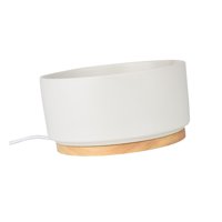 Magideal - Cuenco De Comida Con Agua Calentada, Estación De Alimentación Para Gatos, Bebedero Calentado De Cerámica, Cuenco Para Mascotas A Temperatura Constante