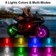 thumbnail image 3 of Luces estroboscópicas LED inalámbricas LYCARESUN, 8 colores, recargables por USB, 3 of 7