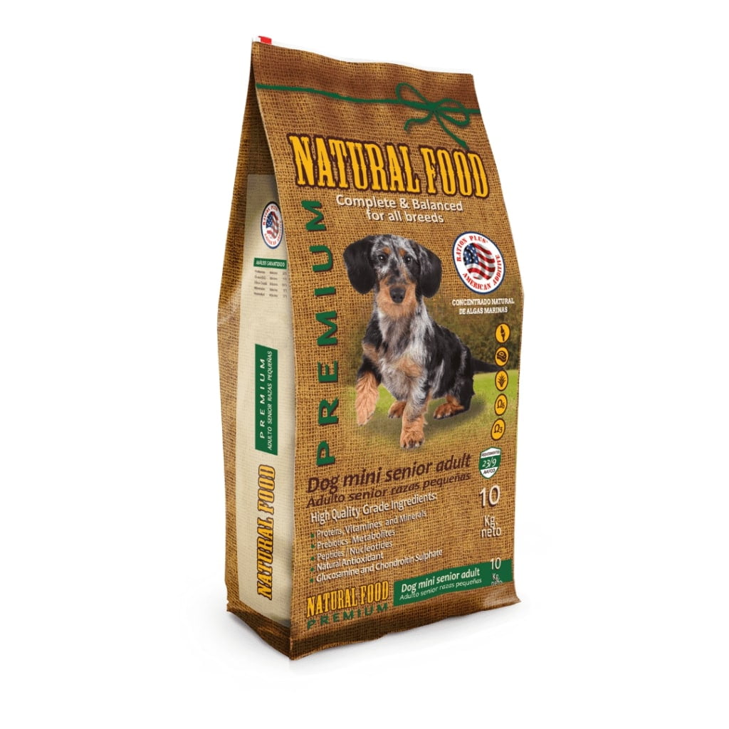 Alimento Natural Mini Senior Raza Pequeña 10 Kg