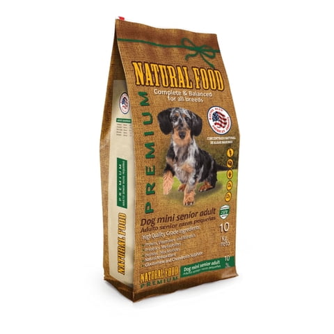 Natural Food - Alimento Natural Mini Senior Raza Pequeña 10 Kg