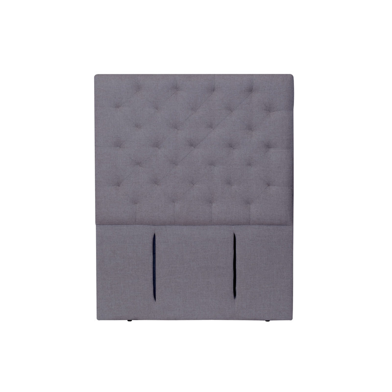 Latam Home - Respaldo Brescia Lino Gris Oscuro 1.5 Plazas