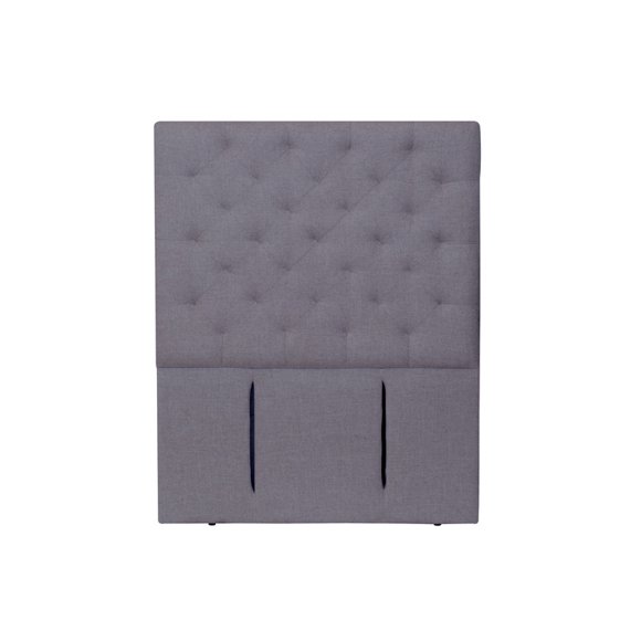 Respaldo Brescia Lino Gris Oscuro 1 Plaza