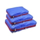 thumbnail image 3 of Cubos De Embalaje De Compresión De 3 Uds, Reutilizables Expandibles Para Senderismo, Viajes, Camping, Azul Oscuro, 3 of 5