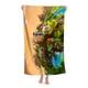 thumbnail image 3 of Minecraft Toalla de playa de secado rápido con diseño temático, regalo para mujeres y niñas, ideal para cumpleaños, fans, amantes de la música, uso en la playa o al aire libre, 78 × 150 cm, 3 of 6