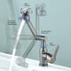 thumbnail image 4 of Mezclador Giratorio De 360° Para Lavabo - Brazo Ajustable Libremente, Dos Modos De Caño, Control Dual Para Agua Caliente Y Fría, 4 of 6