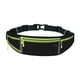 thumbnail image 1 of Riñonera Con Cinturón Para Correr, Riñonera Elástica Para Correr, Para Caminar, Viajar, Senderismo, Negro Y Verde, 1 of 3