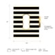 thumbnail image 3 of Set de 12 carpetas de archivadores Barker Creek Designer, color dorado, 3 of 7