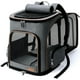 thumbnail image 1 of Mochila transportadora de mascotas Lekereise ampliable para perros y gatos pequeños, 1 of 3