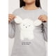 thumbnail image 3 of Pijama Largo Polar Gris Talla 6, 3 of 4