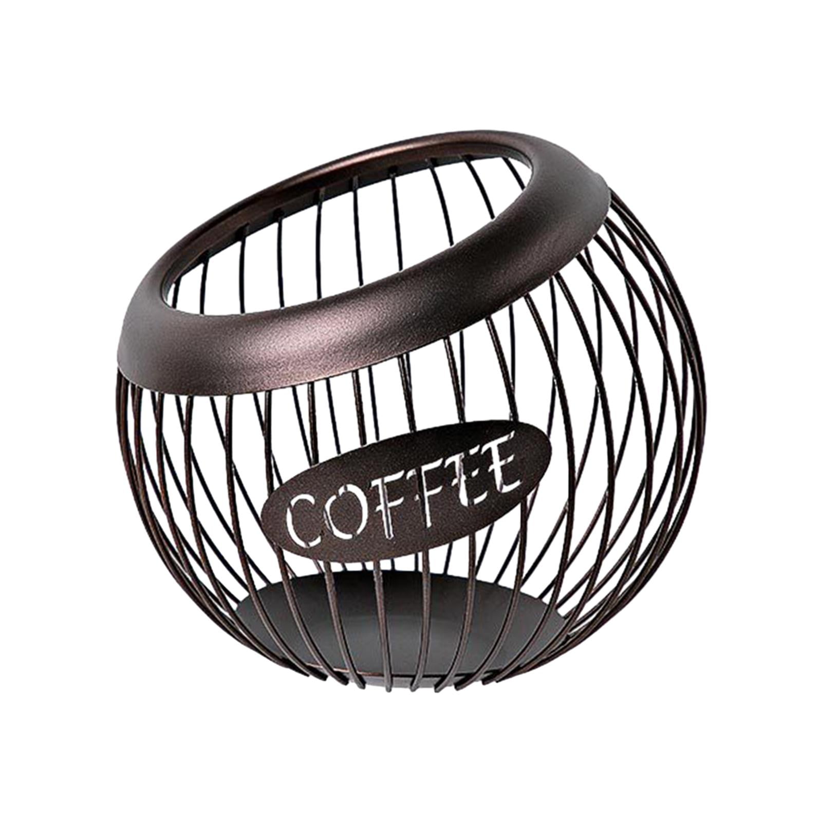 Magideal - Soporte Para Cápsulas De Café, Contenedor De Dulces Para Aperitivos, Soporte Para Cápsulas De Café Expreso Multiusos Duradero, Organizador De Escritor