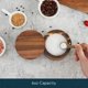 thumbnail image 2 of Salt Cellar Box KITCHENDAO de madera de acacia con cuchara, 180 ml, 2 of 7