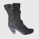thumbnail image 3 of Bota Taco Negro Vía franca, 3 of 6