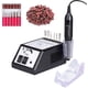 thumbnail image 1 of Removedor de callos eléctrico recargable, kit profesional de pedicura, resistente al agua IPX7, elimina callos de piel muerta para el cuidado de los pies, 2 velocidades con 3 cabezales de rodillo., 1 of 7