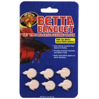 Bloques Para Banquetes Fish Food Zoo Med Betta Para Peces Betta