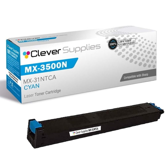 Cartucho de tóner Clever Supplies MX-3500N MX-31NTCA