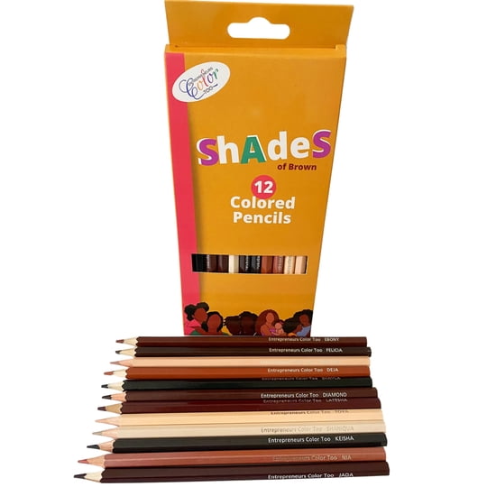 Lápices De Colores Entrepreneurs Color Too – Set De 12 Unidades