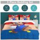 thumbnail image 5 of Super Mario Bed Duvet Cover Microfiber Bedding Sets 3D Printed Lightweight 3 Piece Comforter Sets for Kids Boys Girls, 5 of 5