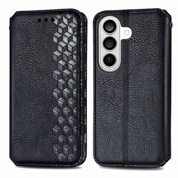 FOXDOCK Funda para Samsung Galaxy S26 Pro | Soporte Ajustable y Billetera Integrada-negro