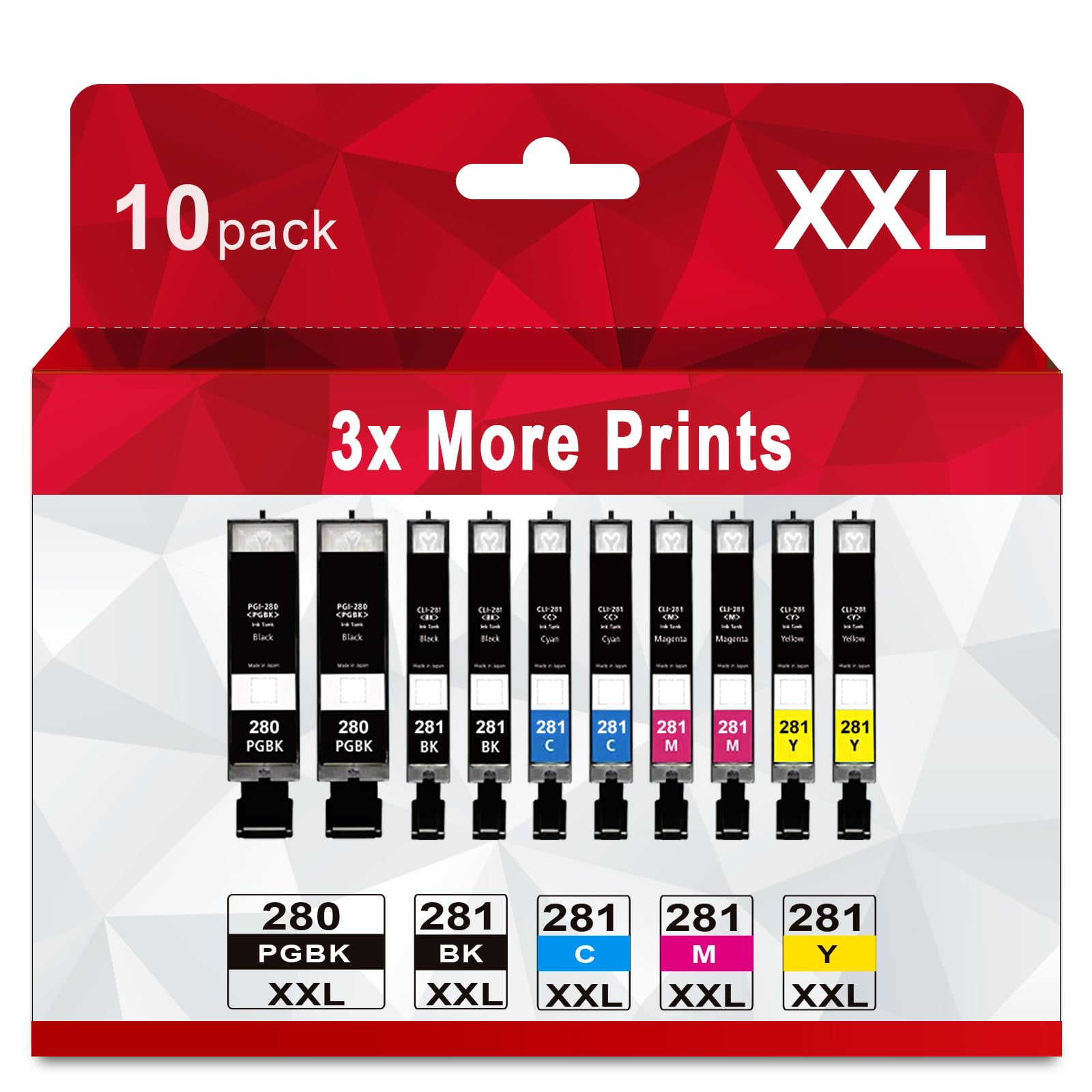 Cartucho De Tinta Skyink Compatible 280xl 281xl Para Impresora Canon
