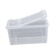 thumbnail image 2 of Caja de cría de reptiles, jaula de hábitat animal con pequeños orificios de ventilación, caja transparente para incubar terrario para gusanos de seda,, 2 of 5