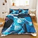 thumbnail image 1 of Monster Power Company Bedding Set ,Bed Cover King Size ,Cute Printed Cartoon Bed Cover ,3D Children Bedding Set Bed Sheets, 1 of 5