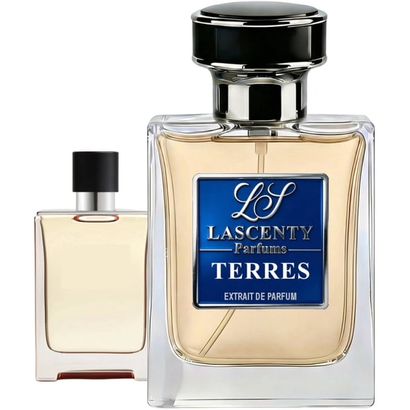 TERRES by LaScenty - Perfume Amaderado Cítrico Para Hombre - Intenso - 50 ml