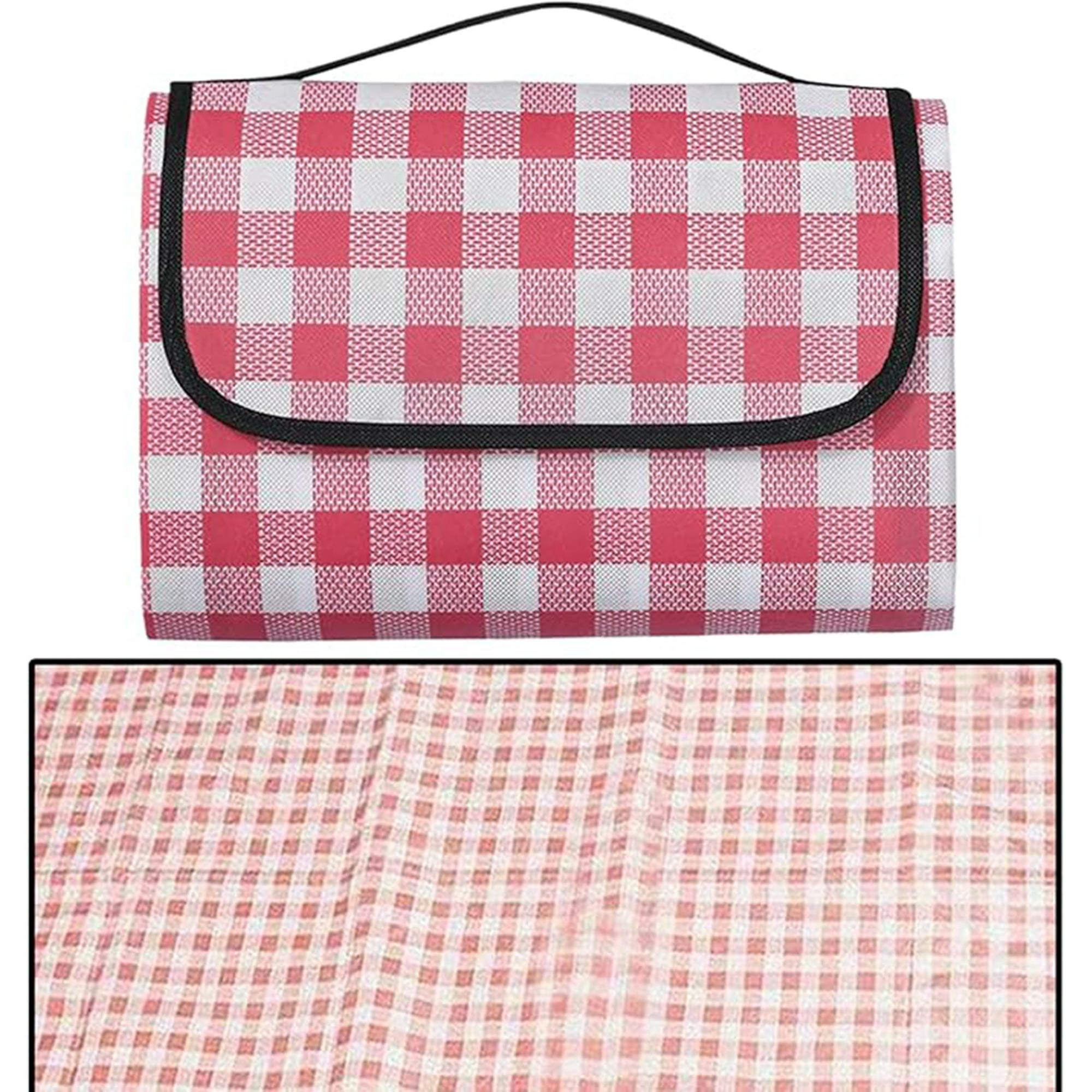 Veat00l - Manta De Picnic, Manta De Campamento De Gran Tamaño 59 X 78 Pulgadas, Plegable E Impermeable, Adecuada Para 1 - 4 Adultos Para Viajes Al Aire Libre, Camping, Senderismo (150 X 200 Cm)