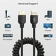 thumbnail image 3 of Cable HDMI Cable Matters 8K 48 Gbps en espiral de 30 a 90 cm con compatibilidad con HDR, 3 of 3