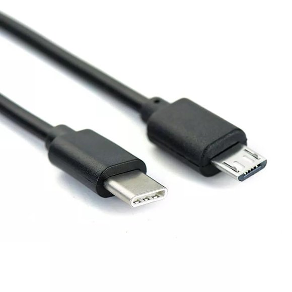 Cable Ienza USB C a micro USB de 1 m de datos y carga para dispositivos