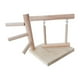 thumbnail image 2 of Loros Percha Madera Gimnasio Soporte Pájaro Columpio Escalada Escalera Hecha A Mano Resistente, 2 of 5