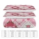 thumbnail image 3 of Hello Kitty Plaid Floral 3 Pieces Duvet Cover Set Full Size Super Soft Fade Resistant Microfiber, 3 of 4
