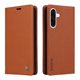 thumbnail image 5 of Funda Billetera de Cuero para Samsung Galaxy A56 5G con Tarjetero y Soporte - Tapa Magnética Marrón, 5 of 6